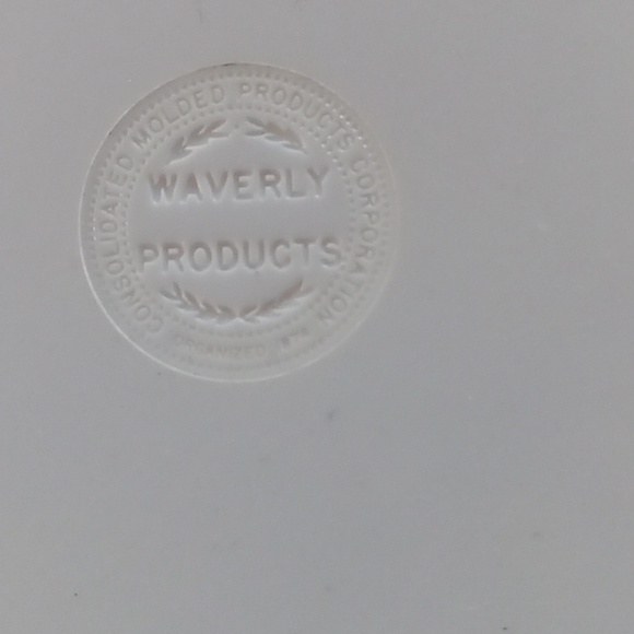 Waverly mid century modern melamine leaping deer platter,13 in. Platter - Picture 4 of 6